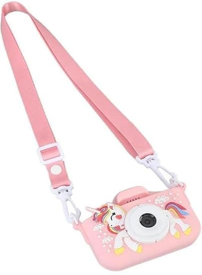 RAHU FREK SELAK Kids Selfie Camera, Auto Multi Functional Digital Camera Toy Cute Shell Rechargeable 2.0 Inch IPS Screen 1080P Dual Lens for Outdoor - Image 3